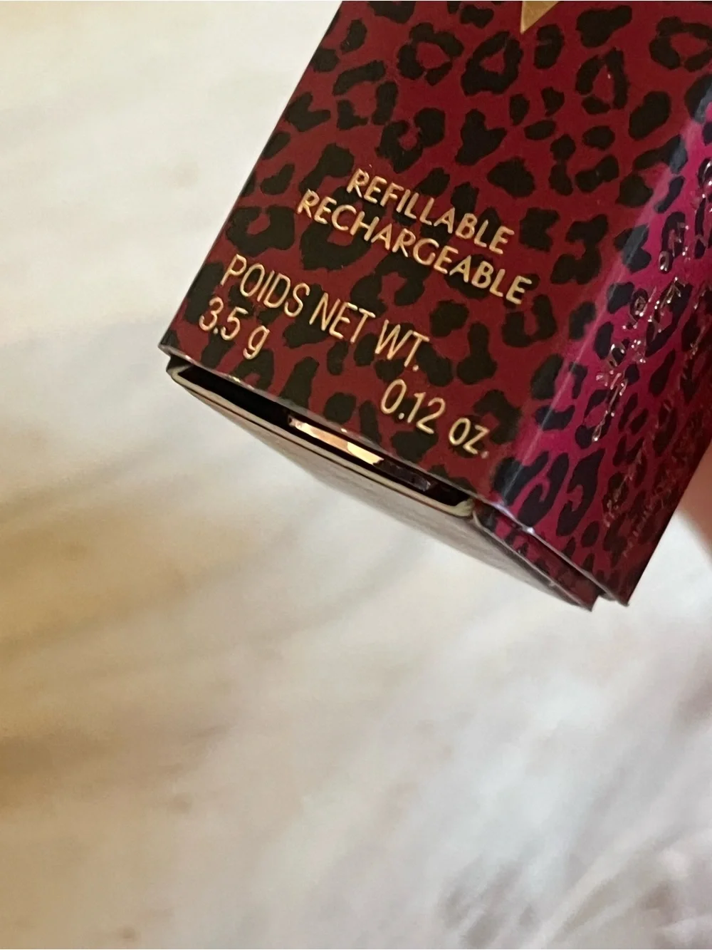 Charlotte Tilbury NIB hot lips 2 -Patsy red Matte Revolution lipstick